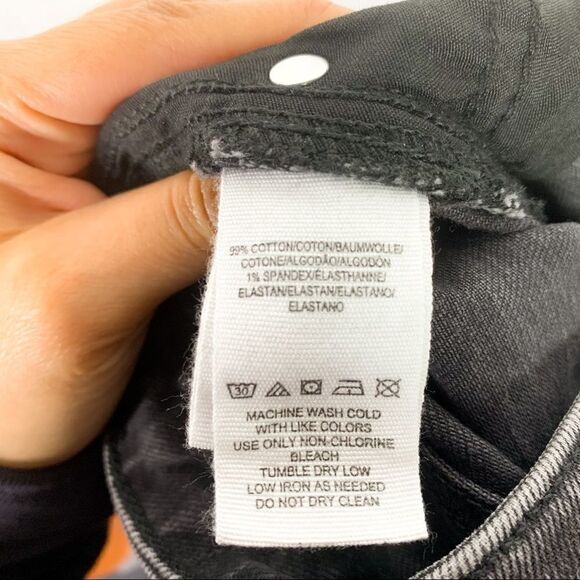-Free People Skinny Jeans Raw Hem 24 - Picture 7 of 8